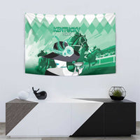 Kentucky Horse Racing Tapestry Derby Mint Julep Girl - Green Pastel LT14