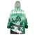 Kentucky Horse Racing Wearable Blanket Hoodie Derby Mint Julep Girl - Green Pastel LT14