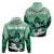 Kentucky Horse Racing Zip Hoodie Derby Mint Julep Girl - Green Pastel LT14