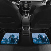 Kentucky Horse Racing Car Mats Derby Mint Julep Girl - Blue Pastel LT14