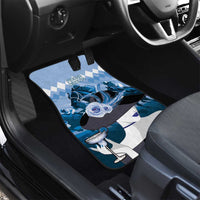 Kentucky Horse Racing Car Mats Derby Mint Julep Girl - Blue Pastel LT14