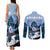 Kentucky Horse Racing Couples Matching Tank Maxi Dress and Long Sleeve Button Shirt Derby Mint Julep Girl - Blue Pastel LT14