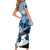 Kentucky Horse Racing Family Matching Short Sleeve Bodycon Dress and Hawaiian Shirt Derby Mint Julep Girl - Blue Pastel LT14
