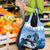 Kentucky Horse Racing Grocery Bag Derby Mint Julep Girl - Blue Pastel LT14