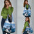 Kentucky Horse Racing Grocery Bag Derby Mint Julep Girl - Blue Pastel LT14