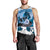 Kentucky Horse Racing Men Tank Top Derby Mint Julep Girl - Blue Pastel LT14