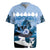 Kentucky Horse Racing Rugby Jersey Derby Mint Julep Girl - Blue Pastel LT14