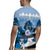 Kentucky Horse Racing Rugby Jersey Derby Mint Julep Girl - Blue Pastel LT14