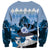 Kentucky Horse Racing Sweatshirt Derby Mint Julep Girl - Blue Pastel LT14