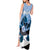 Kentucky Horse Racing Tank Maxi Dress Derby Mint Julep Girl - Blue Pastel LT14