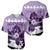 Kentucky Horse Racing Baseball Jersey Derby Mint Julep Girl - Purple Pastel LT14