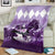 Kentucky Horse Racing Blanket Derby Mint Julep Girl - Purple Pastel LT14