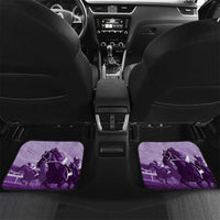 Kentucky Horse Racing Car Mats Derby Mint Julep Girl - Purple Pastel LT14