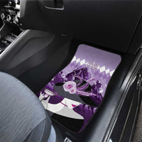 Kentucky Horse Racing Car Mats Derby Mint Julep Girl - Purple Pastel LT14
