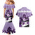 Kentucky Horse Racing Couples Matching Mermaid Dress and Hawaiian Shirt Derby Mint Julep Girl - Purple Pastel LT14