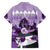 Kentucky Horse Racing Family Matching Off Shoulder Maxi Dress and Hawaiian Shirt Derby Mint Julep Girl - Purple Pastel LT14