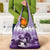 Kentucky Horse Racing Grocery Bag Derby Mint Julep Girl - Purple Pastel LT14