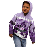Kentucky Horse Racing Kid Hoodie Derby Mint Julep Girl - Purple Pastel LT14