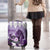 Kentucky Horse Racing Luggage Cover Derby Mint Julep Girl - Purple Pastel LT14