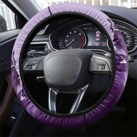 Kentucky Horse Racing Steering Wheel Cover Derby Mint Julep Girl - Purple Pastel LT14