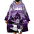 2024 Kentucky Horse Racing Wearable Blanket Hoodie Derby Mint Julep Girl - Purple Pastel