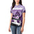 Kentucky Horse Racing Women Polo Shirt Derby Mint Julep Girl - Purple Pastel LT14