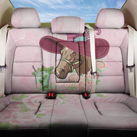 Kentucky Horse Racing Back Car Seat Cover Derby Mint Julep With Roses - Wonder Print Shop