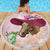 Kentucky Horse Racing Beach Blanket Derby Mint Julep With Roses - Wonder Print Shop