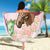 Kentucky Horse Racing Beach Blanket Derby Mint Julep With Roses - Wonder Print Shop