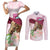 Kentucky Horse Racing Couples Matching Short Sleeve Bodycon Dress and Long Sleeve Button Shirt Derby Mint Julep With Roses - Wonder Print Shop