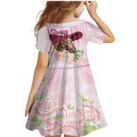 Kentucky Horse Racing Family Matching Mermaid Dress and Hawaiian Shirt Derby Mint Julep With Roses - Wonder Print Shop