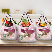 Kentucky Horse Racing Grocery Bag Derby Mint Julep With Roses