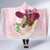 Kentucky Horse Racing Hooded Blanket Derby Mint Julep With Roses