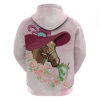 Kentucky Horse Racing Hoodie Derby Mint Julep With Roses - Wonder Print Shop