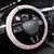 Kentucky Horse Racing Steering Wheel Cover Derby Mint Julep With Roses - Wonder Print Shop