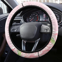 Kentucky Horse Racing Steering Wheel Cover Derby Mint Julep With Roses - Wonder Print Shop