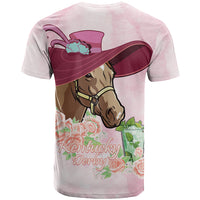Kentucky Horse Racing T Shirt Derby Mint Julep With Roses - Wonder Print Shop