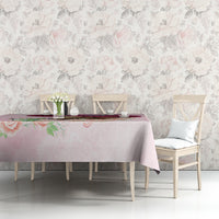 Kentucky Horse Racing Tablecloth Derby Mint Julep With Roses - Wonder Print Shop