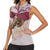 Kentucky Horse Racing Women Sleeveless Polo Shirt Derby Mint Julep With Roses - Wonder Print Shop