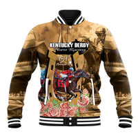 Kentucky Horse Racing Baseball Jacket 151st Anniversary Race For The Roses LT14