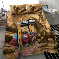 Kentucky Horse Racing Bedding Set 151st Anniversary Race For The Roses LT14