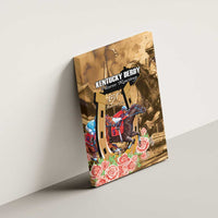 Kentucky Horse Racing Canvas Wall Art 151st Anniversary Race For The Roses LT14