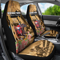 Kentucky Horse Racing Car Seat Cover 151st Anniversary Race For The Roses LT14