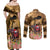 Kentucky Horse Racing Couples Matching Off Shoulder Maxi Dress and Long Sleeve Button Shirt 151st Anniversary Race For The Roses LT14