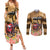 Kentucky Horse Racing Couples Matching Summer Maxi Dress and Long Sleeve Button Shirt 151st Anniversary Race For The Roses LT14