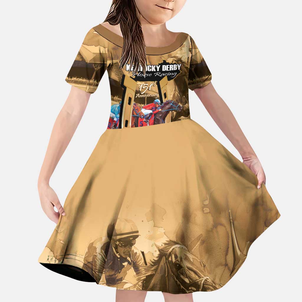 Kentucky Horse Racing Family Matching Puletasi and Hawaiian Shirt 151st Anniversary Race For The Roses LT14