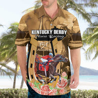 Kentucky Horse Racing Hawaiian Shirt 151st Anniversary Race For The Roses LT14