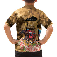 Kentucky Horse Racing Kid Hawaiian Shirt 151st Anniversary Race For The Roses LT14