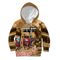 Kentucky Horse Racing Kid Hoodie 151st Anniversary Race For The Roses LT14