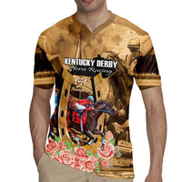 Kentucky Horse Racing Rugby Jersey 151st Anniversary Race For The Roses LT14
